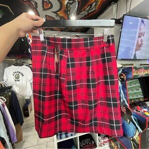 Plaid skirt